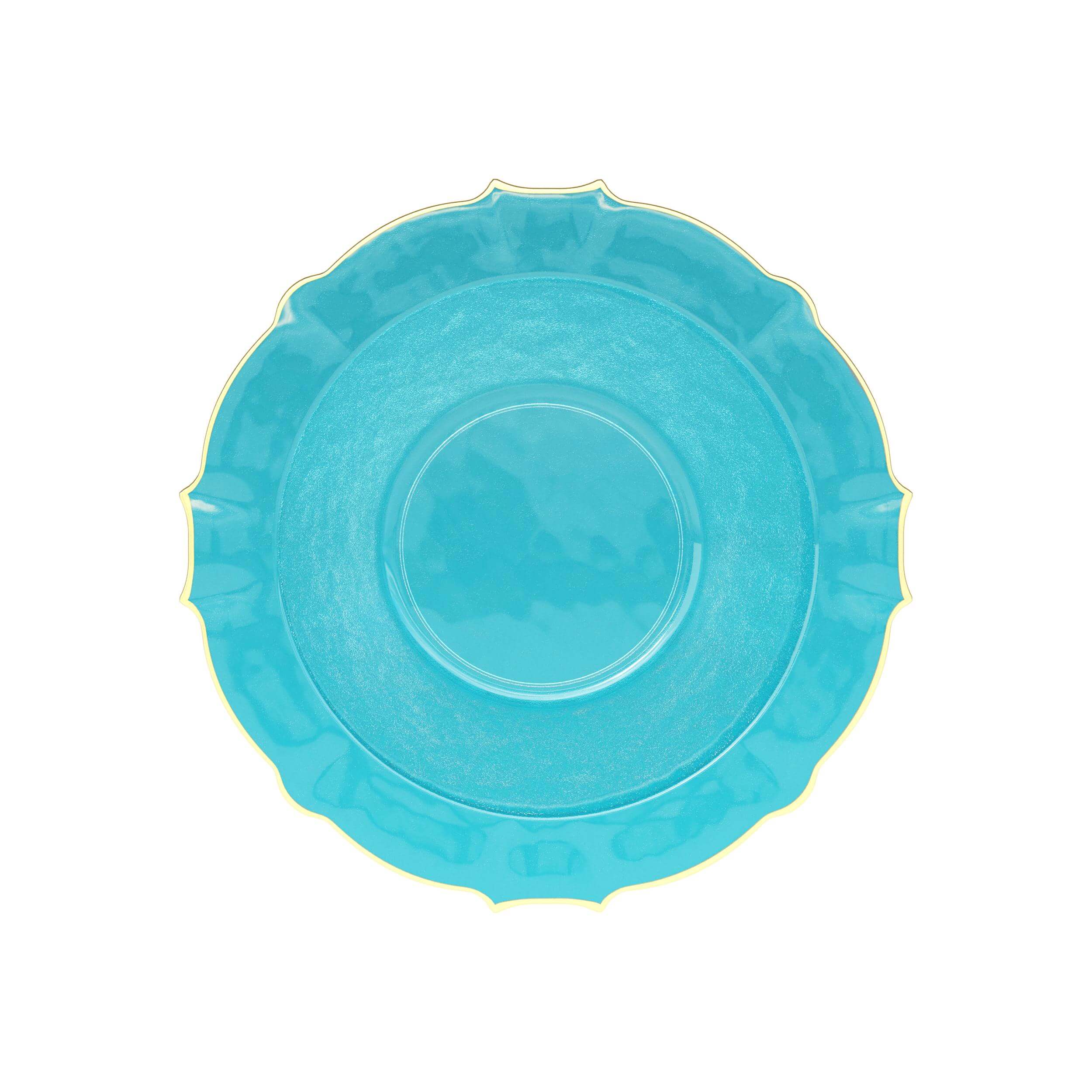 12 Oz. Peacock/Gold Petal Bowls | 120 Count