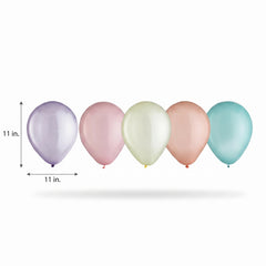 Pastel Sorbet Latex Balloons - 11" (15 Pack)