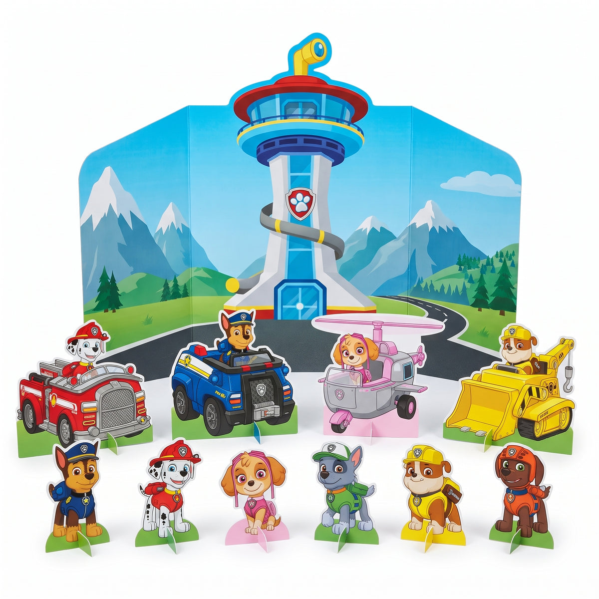 Paw Patrol Adventure Table Decorating Kit