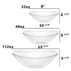 32 Oz. Stadium Bowl | Clear