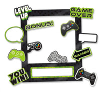 Level Up Gamer-Themed Customizable Photo Frame Kit