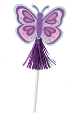 Magical Butterfly Flutter Paper Wands - 8 Pack