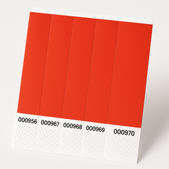 Solid Red Wristbands - 250 Count