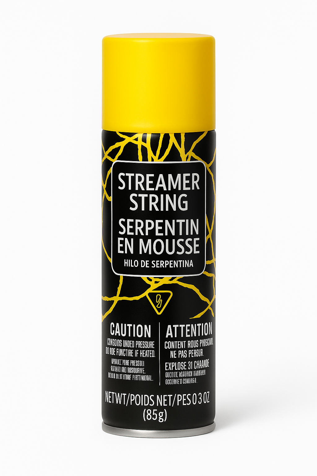 Vibrant Yellow Streamer String - Party Essential