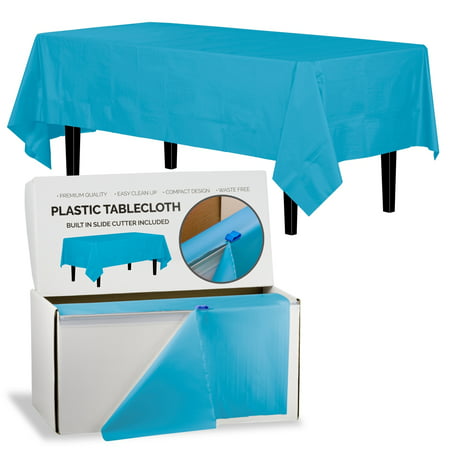 Little Gym - 54" X 300' Select A Size Table Cover - Turquoise