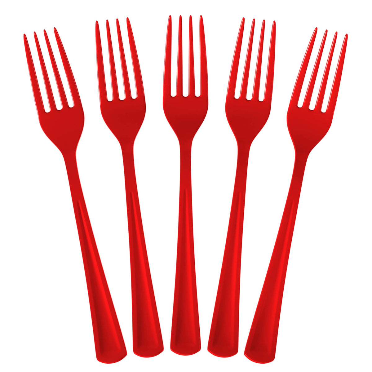 350 Pcs Red/White/Blue Team Disposable Tableware Set