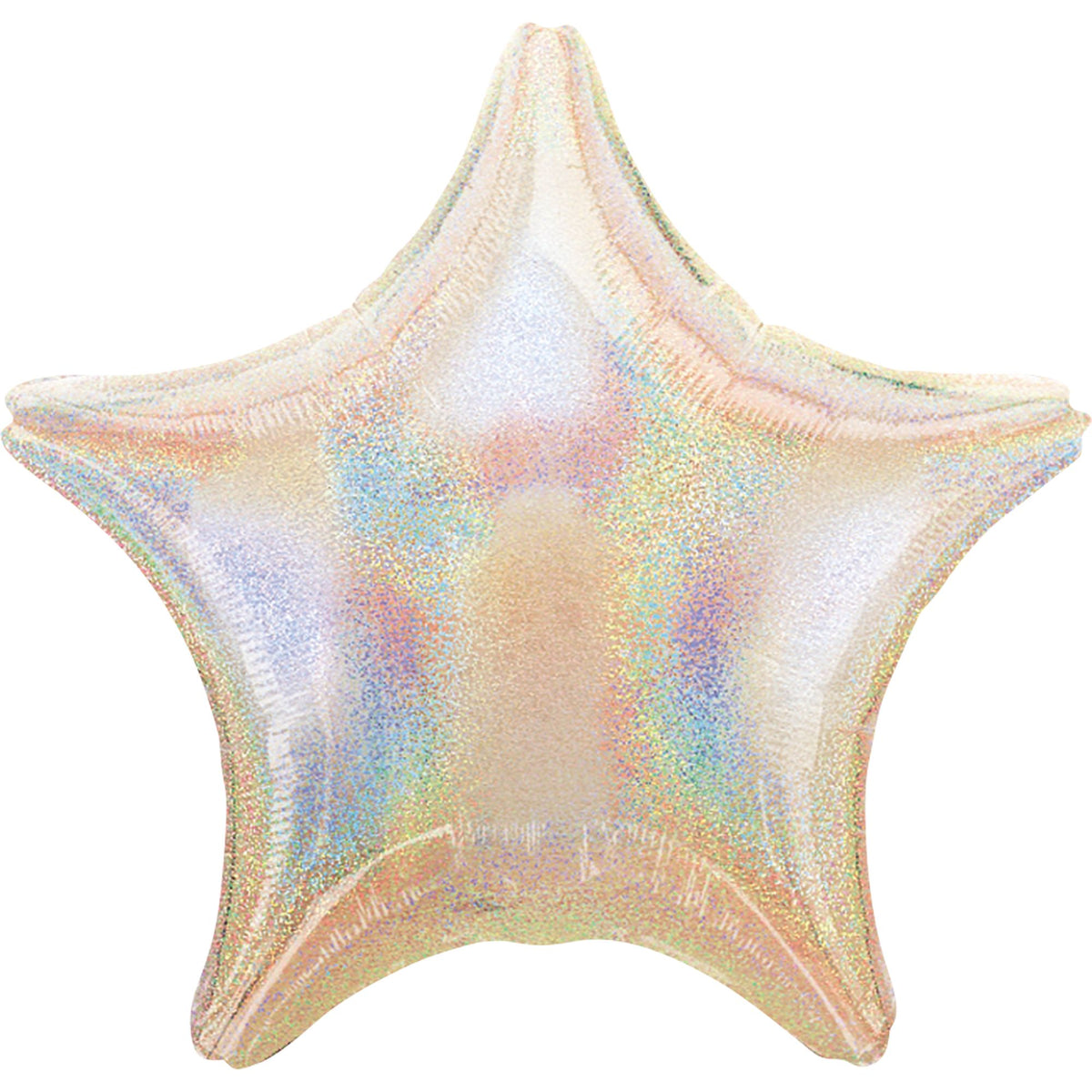 Silver Dazzler Star Foil Balloon - 18 Inch