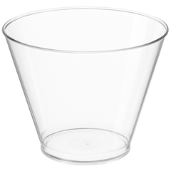 Clear Plastic Tumbler Cups - 5 oz, 88 Pack