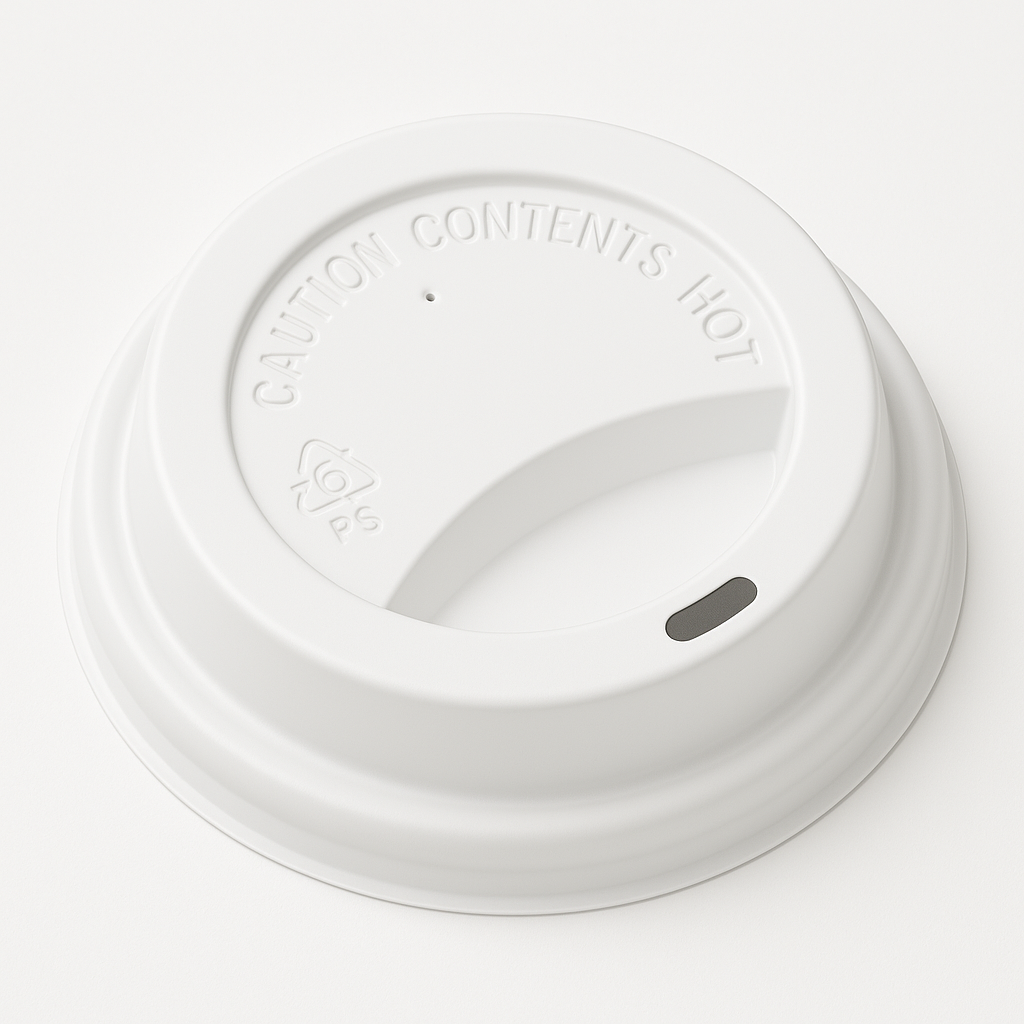 Big Party Pack Coffee Cup Lids for 12 oz Cups, White, 40-Pack