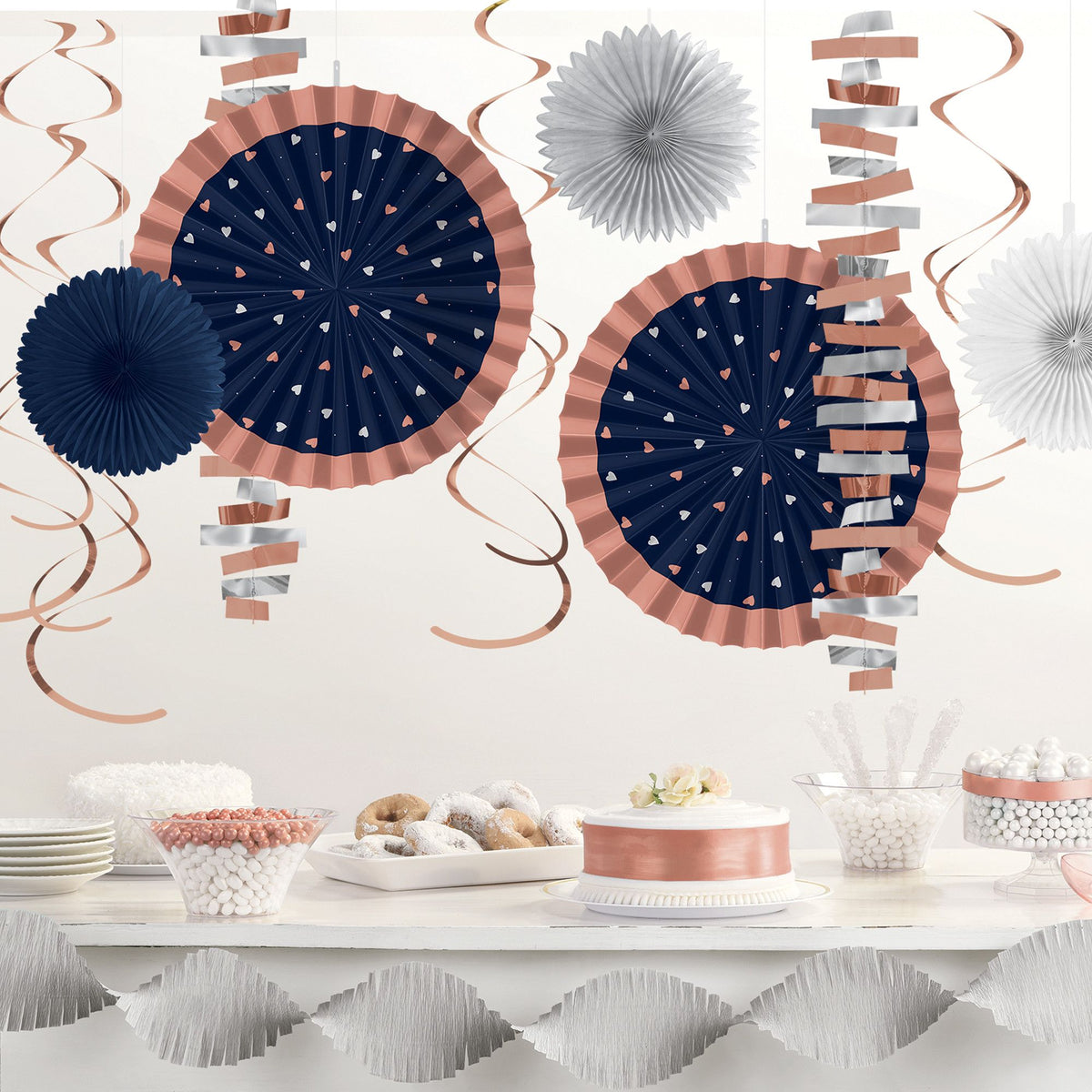 Elegant Navy Wedding Decoration Kit