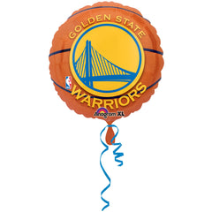 Golden State Warriors Basketball Foil Balloon