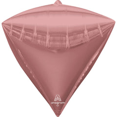 15" Rose Gold Geometric Foil Balloon