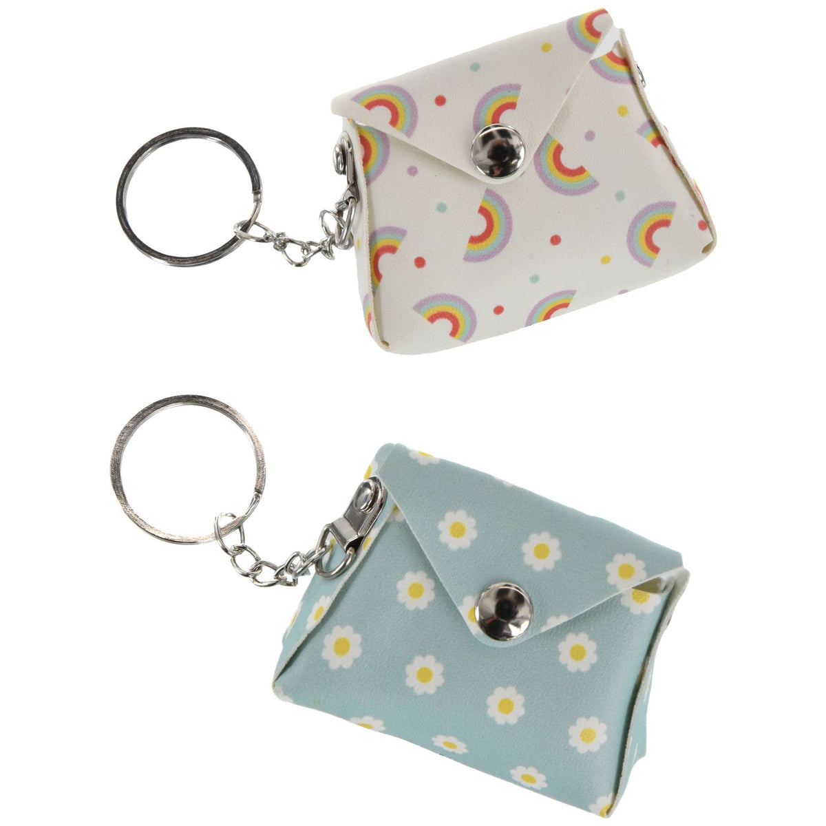 Colorful Mini Purse Keychain Favors - 2-Pack