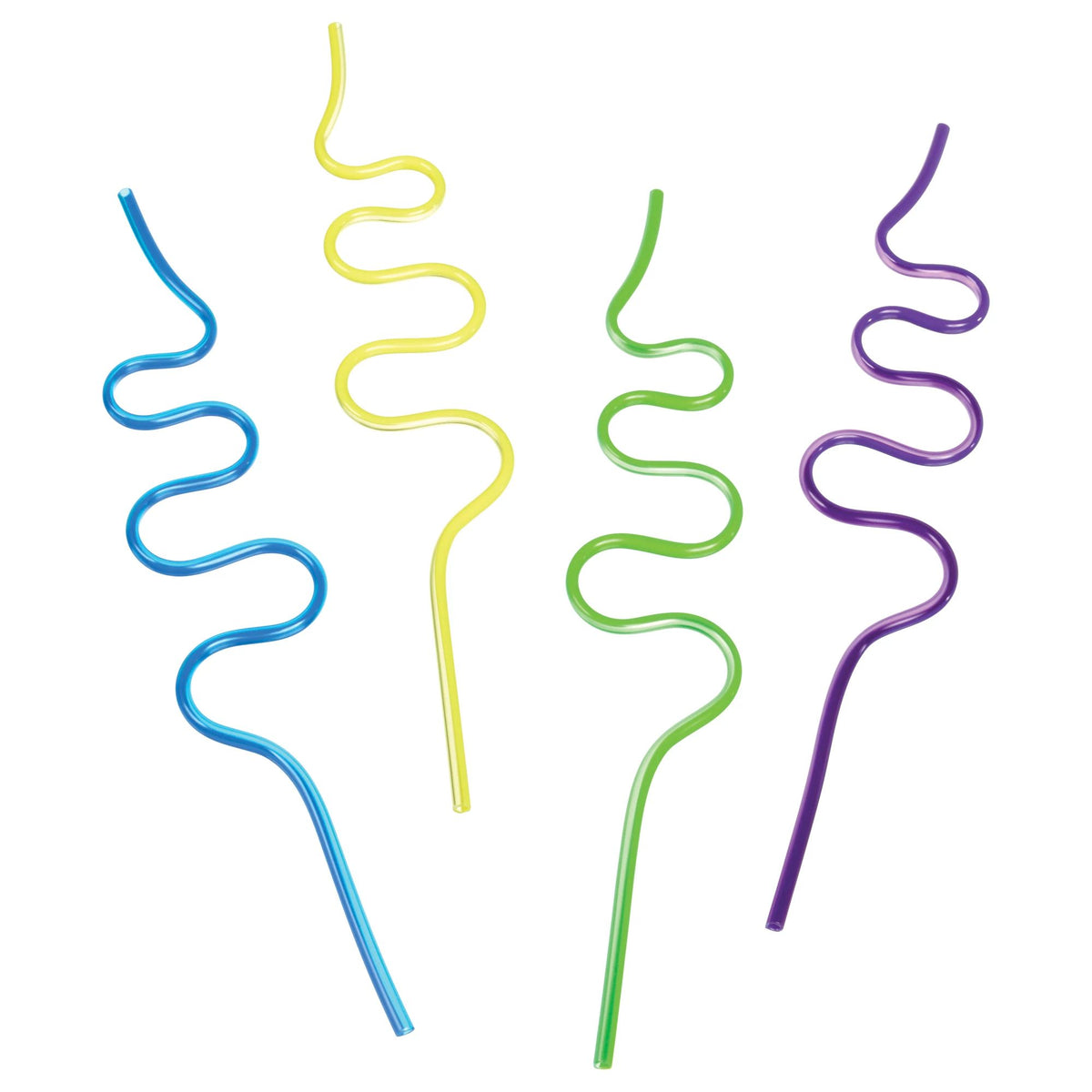 Silly Fun Swirl Straws - Mega Value Pack