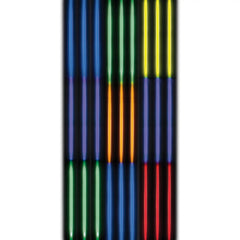 Tricolor 8-Inch Glow Stick Bracelets - 36 Pack