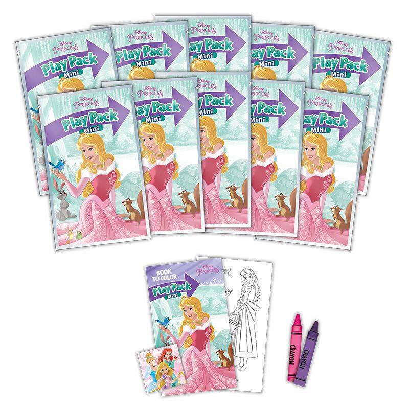 Disney Princess Mini Play Pack, 10-Pack