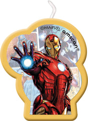 Marvel Avengers "Happy Birthday" Candle Set - 4 Pack