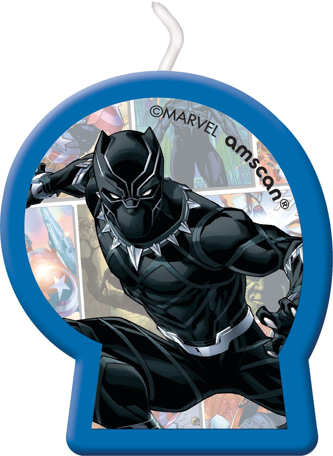 Marvel Avengers "Happy Birthday" Candle Set - 4 Pack