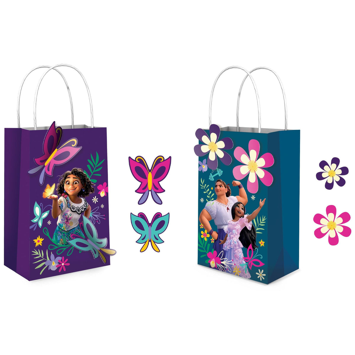 Disney Encanto Customizable Kraft Gift Bags, 8-Pack