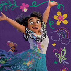 Disney Encanto Mirabel Beverage Napkins - 16 Pack
