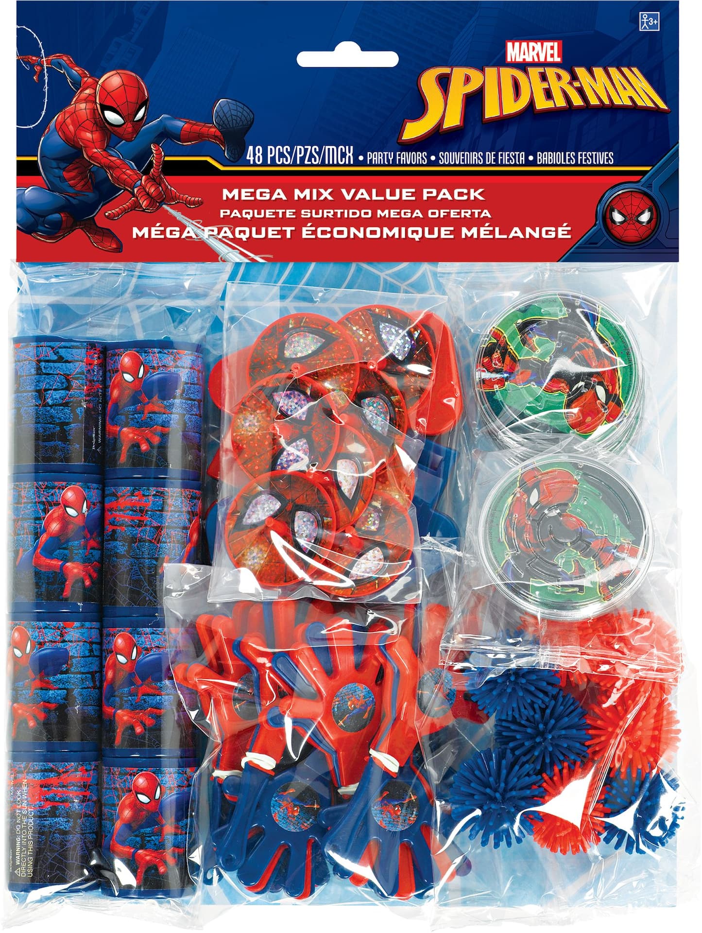 Spider-Man Webbed Wonder Party Favor Mega Pack