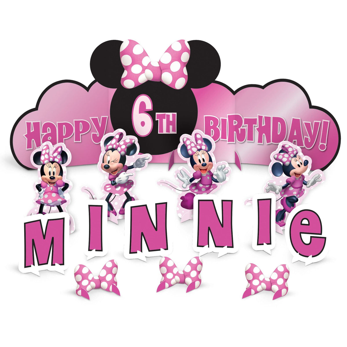 Minnie Mouse Forever Birthday Table Decorating Kit