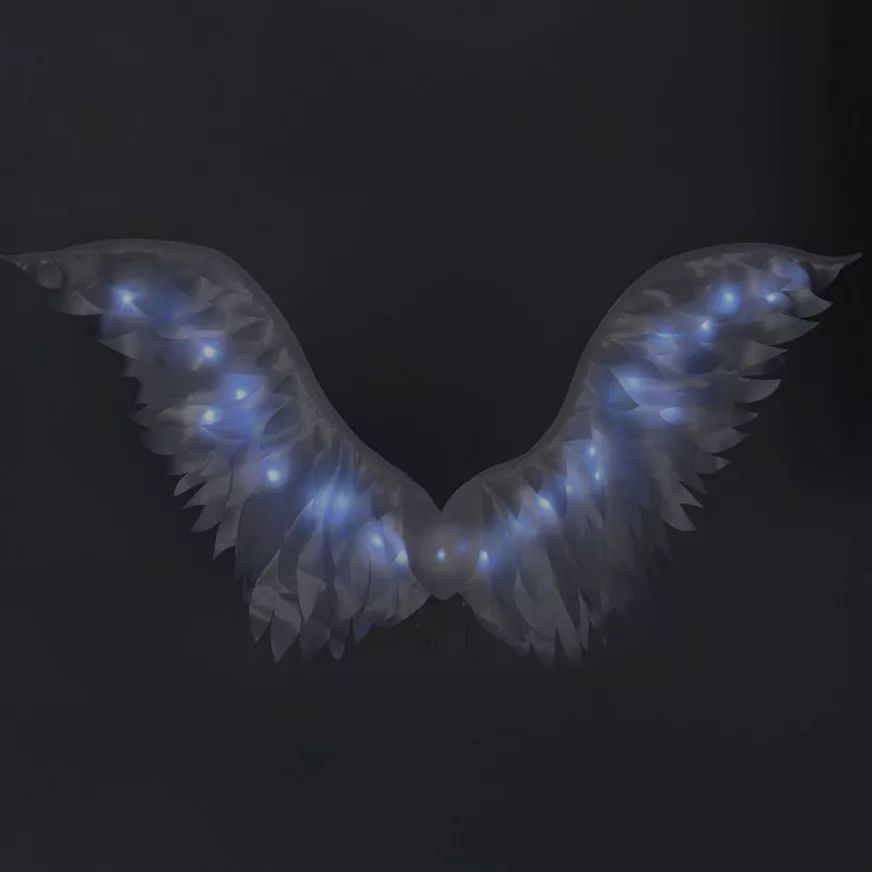 Angel Light-Up Wings for Halloween