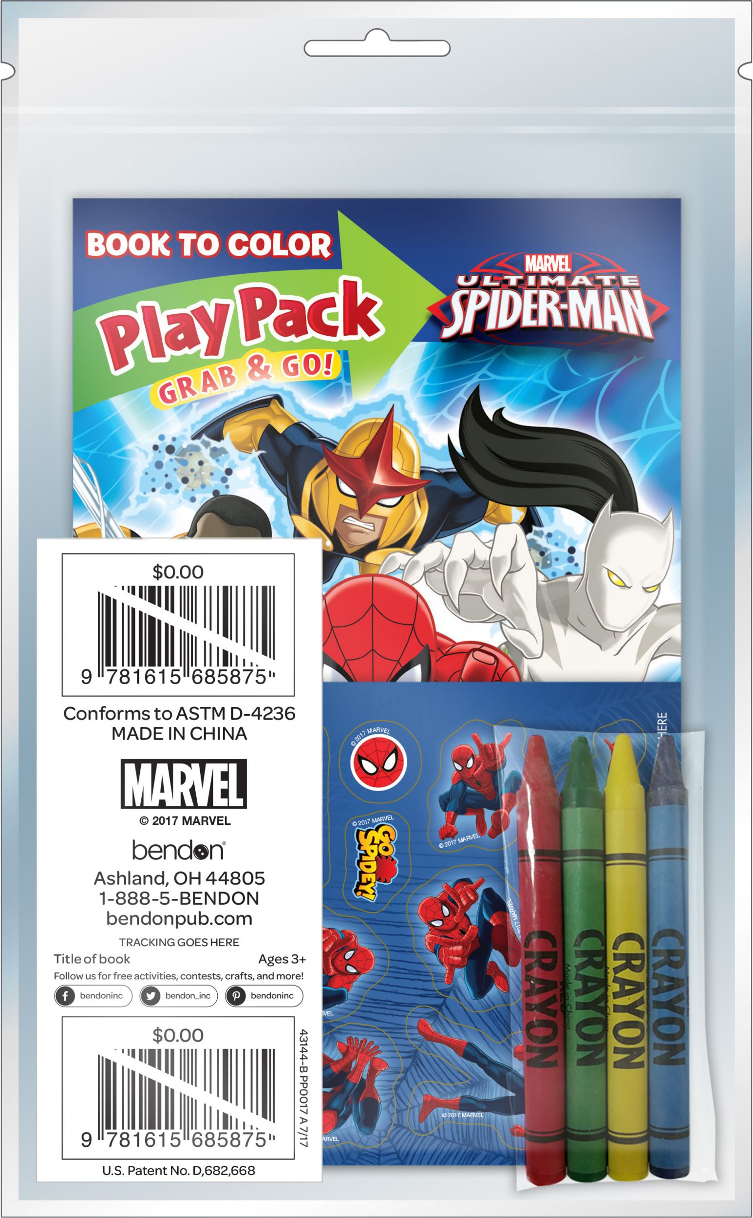 Spider-Man Grab & Go Play Pack