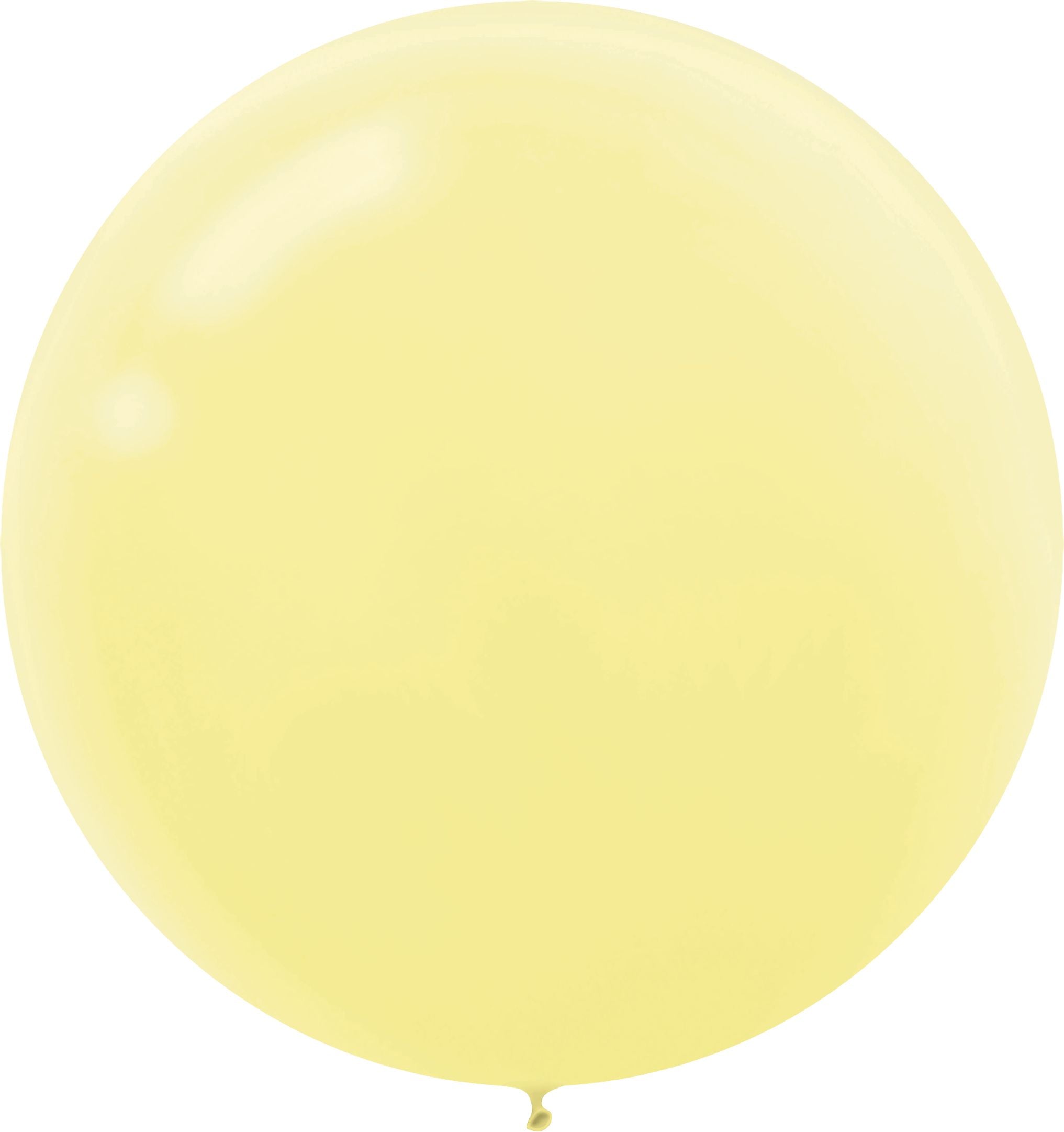 Pastel Assorted 24" Latex Balloons, 4-Pack