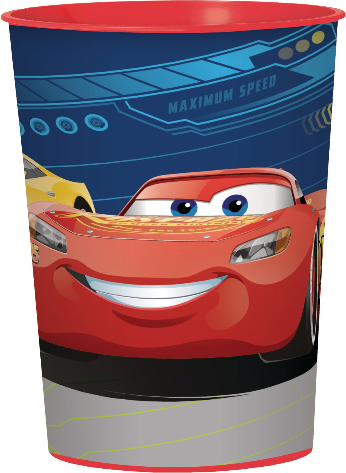 Disney Cars 3 Lightning McQueen Reusable Favor Cup, 16 oz