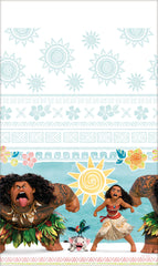 Disney Moana Plastic Table Cover for Kids Birthday Parties