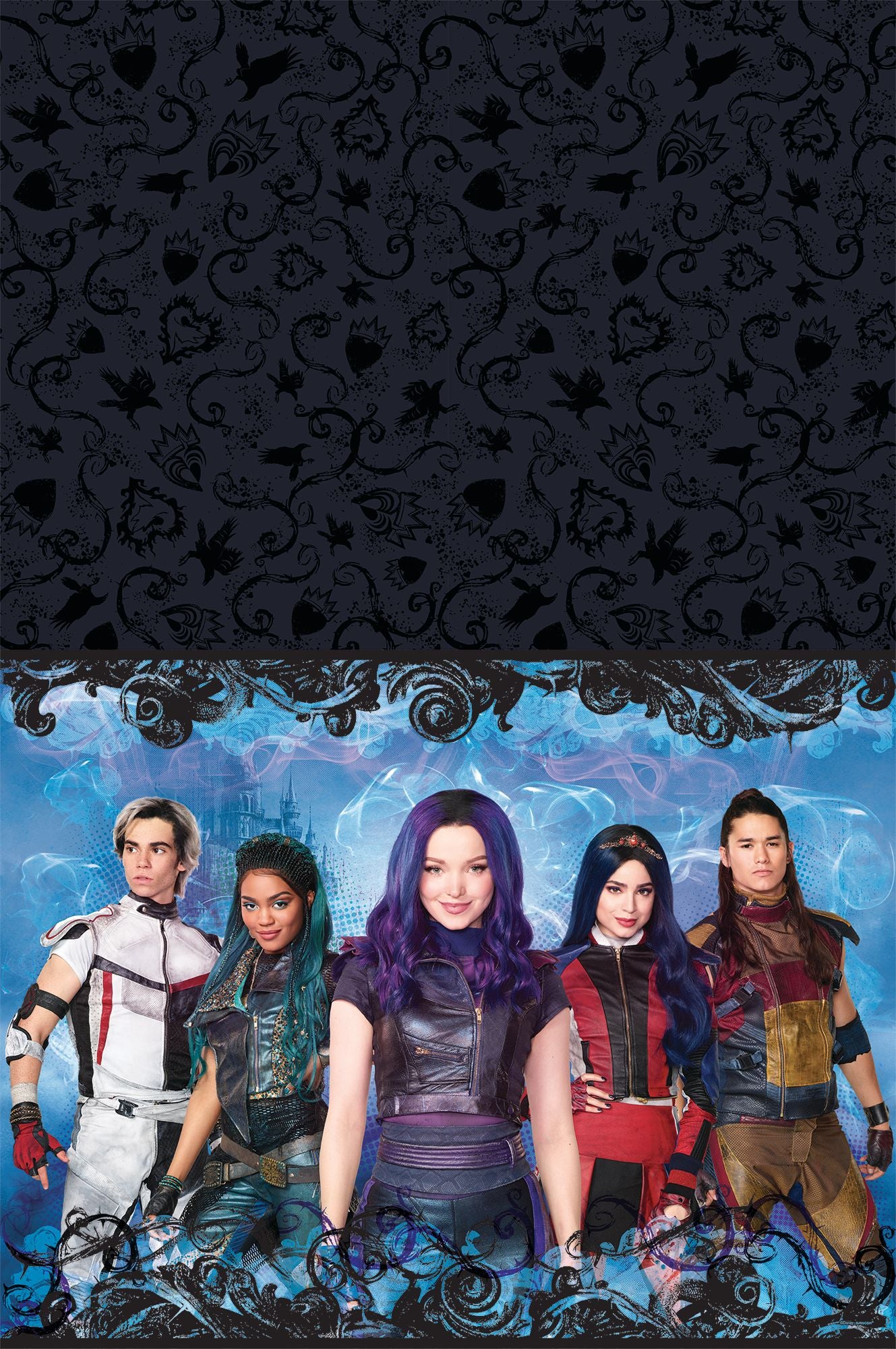 Disney Descendants 3 Plastic Table Cover - 54"x96"