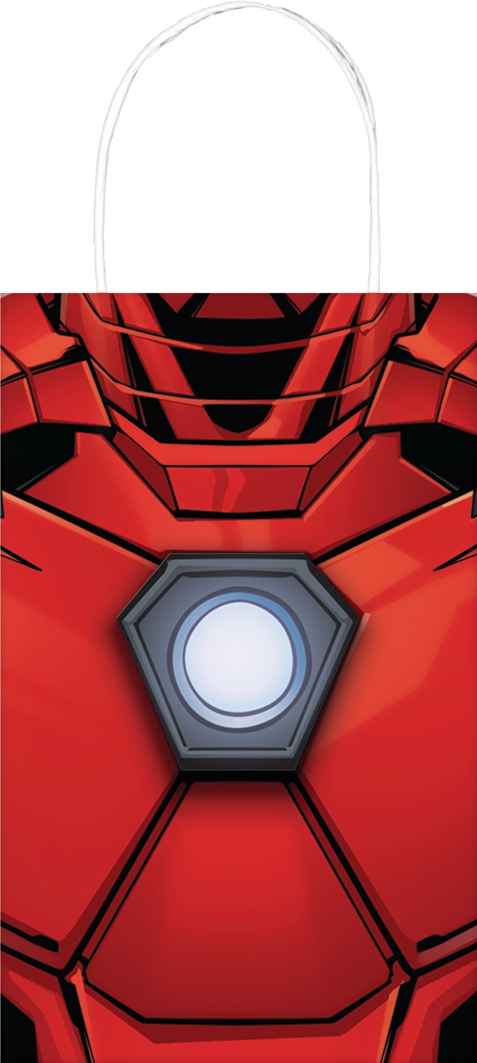 Marvel Avengers Customizable Kraft Favor Bags Kit - 8 Pack