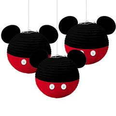 Mickey Mouse Forever Paper Lanterns - Set of 3