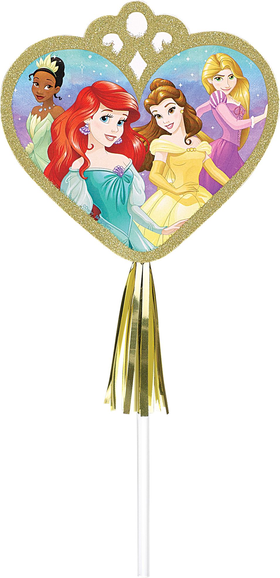 Disney Princess Once Upon a Time Glitter Wands - 8 Pack
