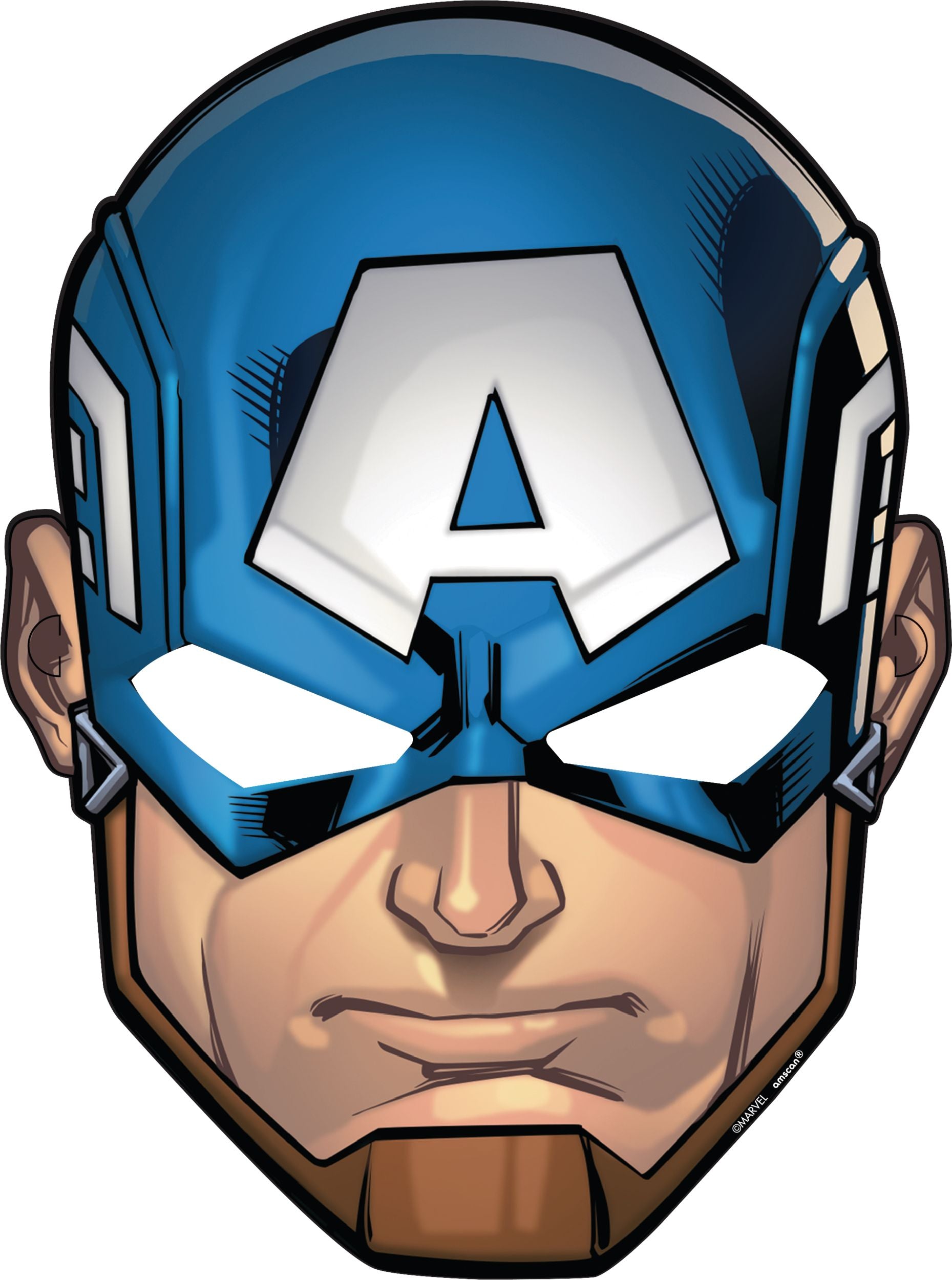 Marvel Avengers Powers Unite Party Masks - 8 Pack