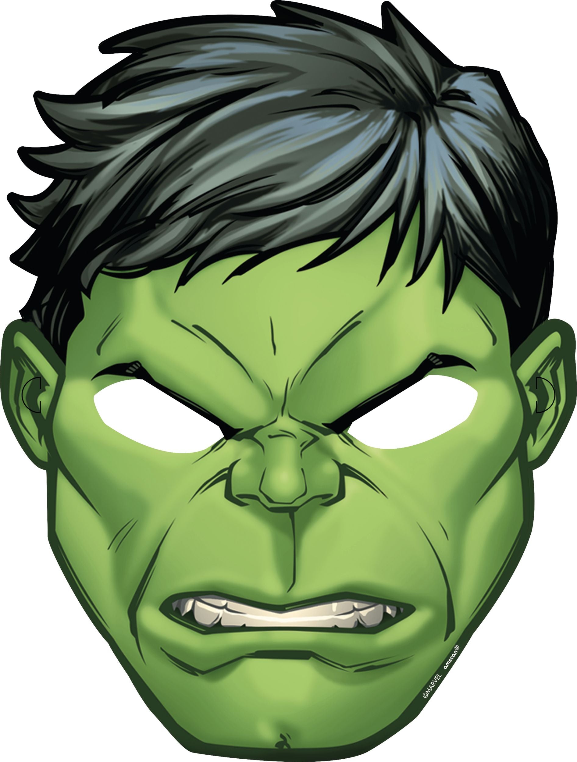 Marvel Avengers Powers Unite Party Masks - 8 Pack