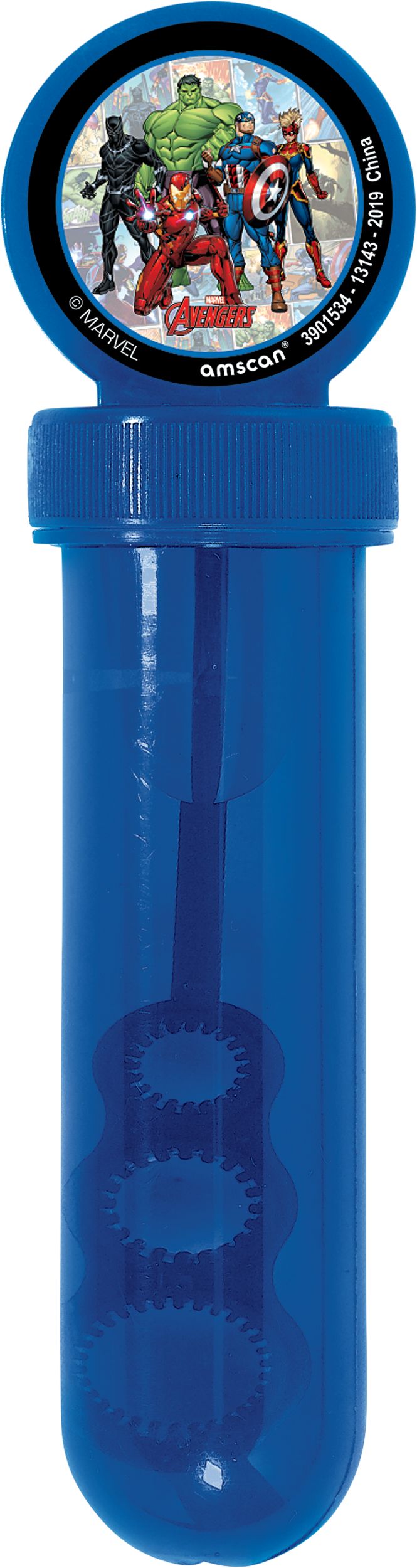 Marvel Avengers Bubble Tubes - 4 Pack