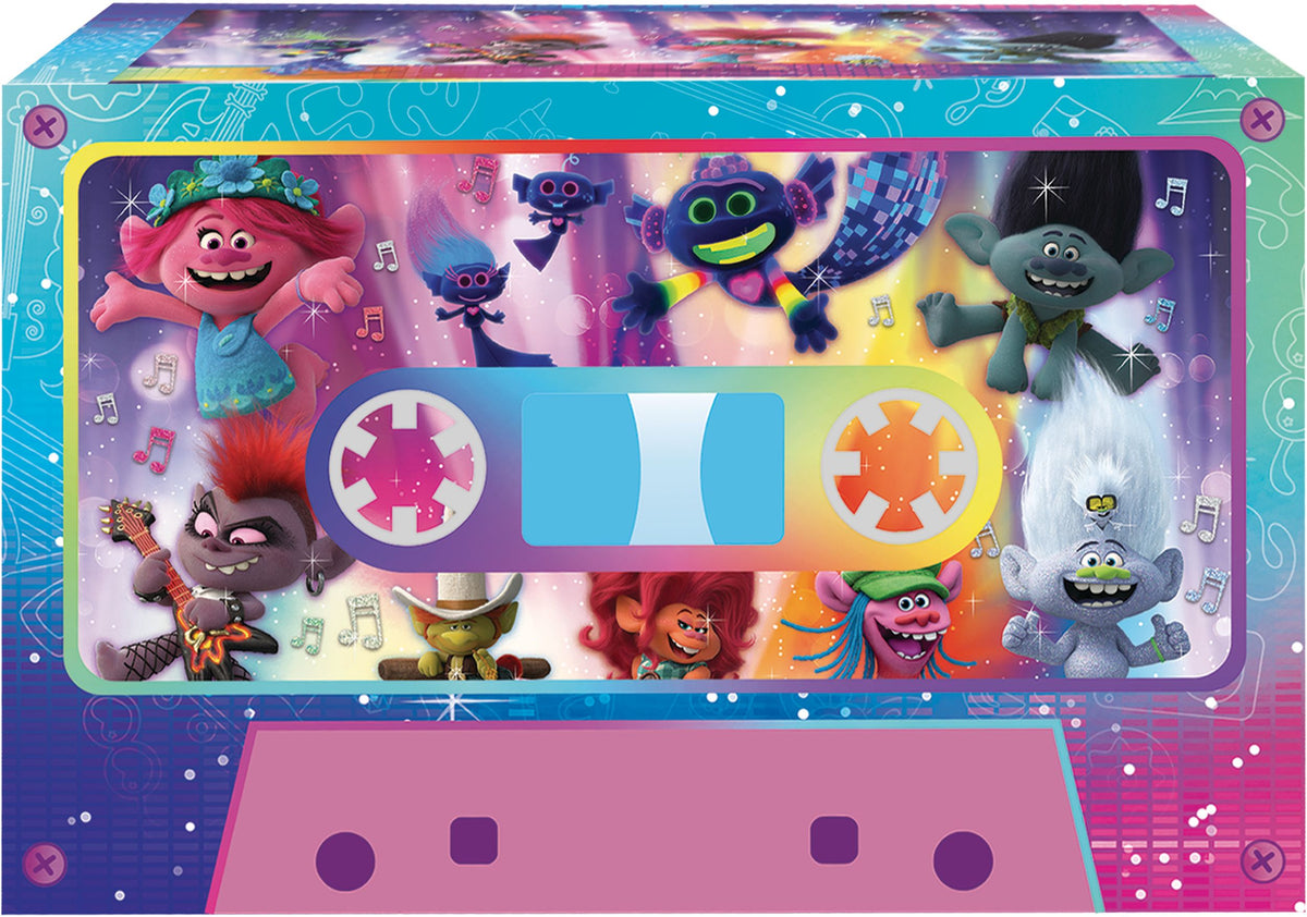 Trolls World Tour Cassette Tape Favour Boxes - 8 Pack
