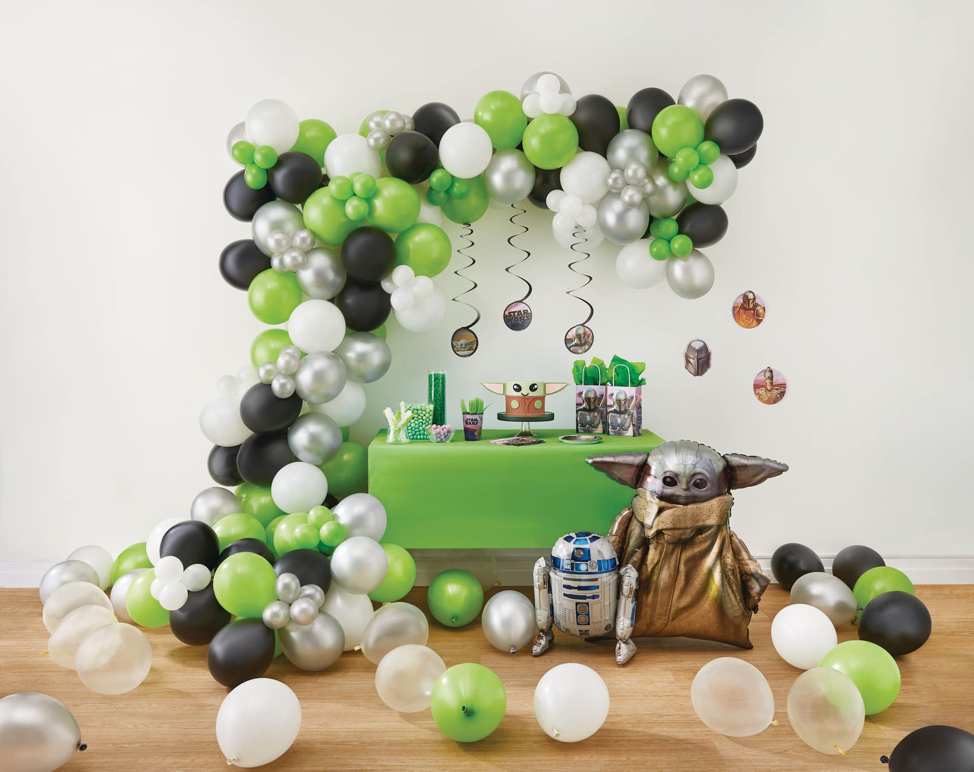 The Mandalorian "Precious Cargo" Cutout Decorations for Kids' Birthday Parties