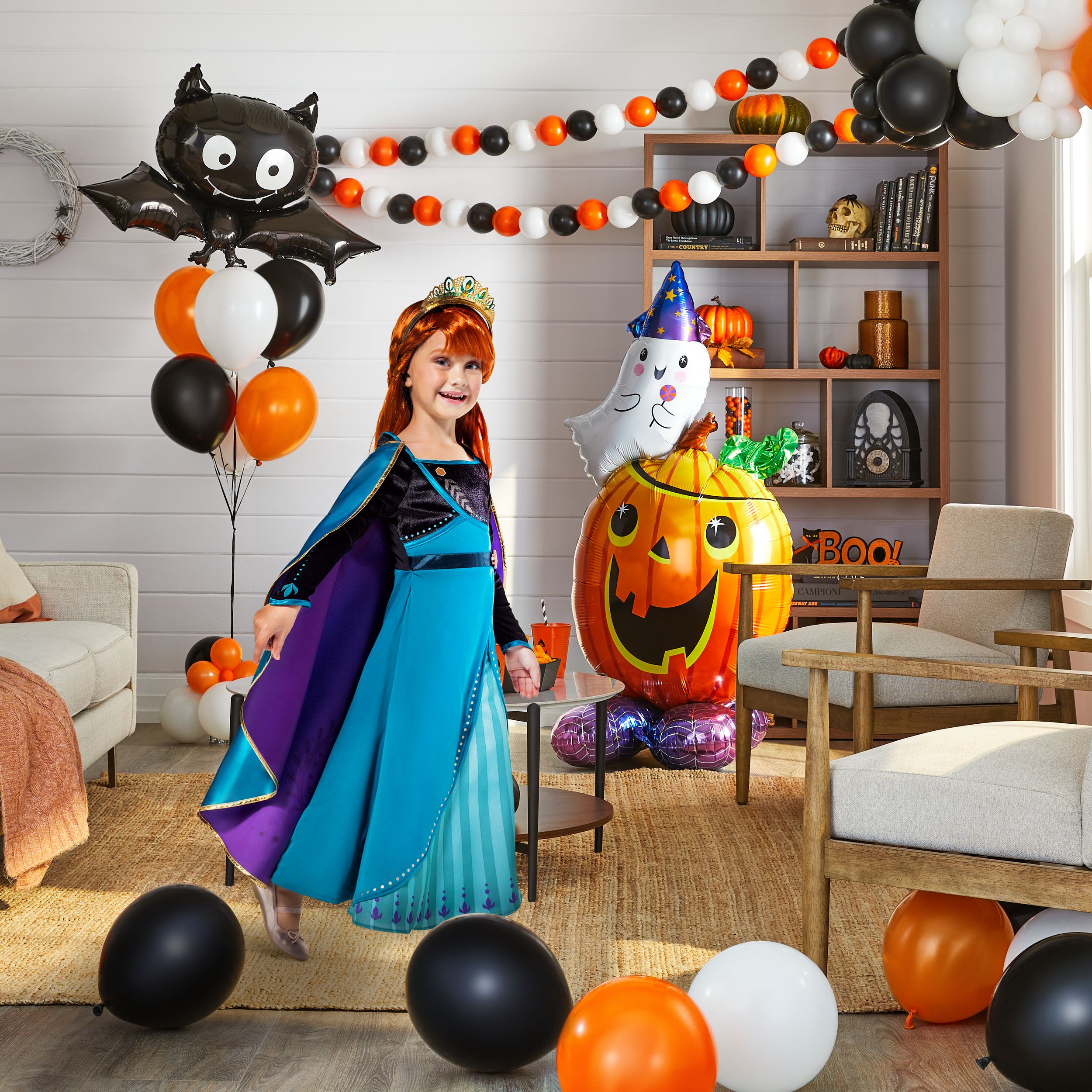 Disney Frozen 2 Anna Wig - Auburn with Braids, One Size