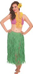 Adult Green Hula Grass Skirt for Luau Parties