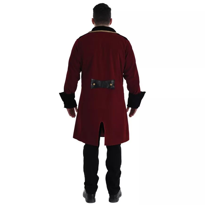 Adult Pirate Captain Jacket Costume - L/XL