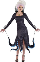 Women's Disney Little Mermaid Ursula Scallop Villain Costume