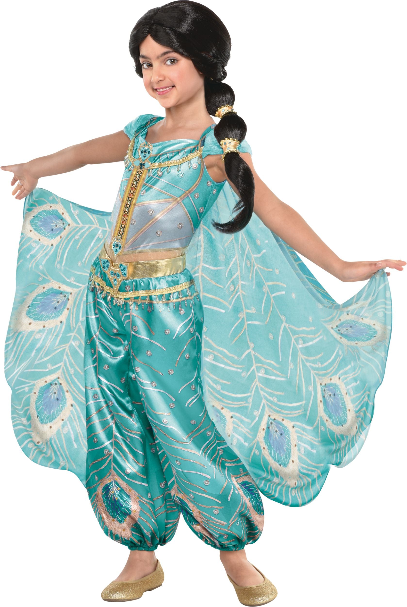 Disney Aladdin Princess Jasmine "Whole New World" Costume for Kids