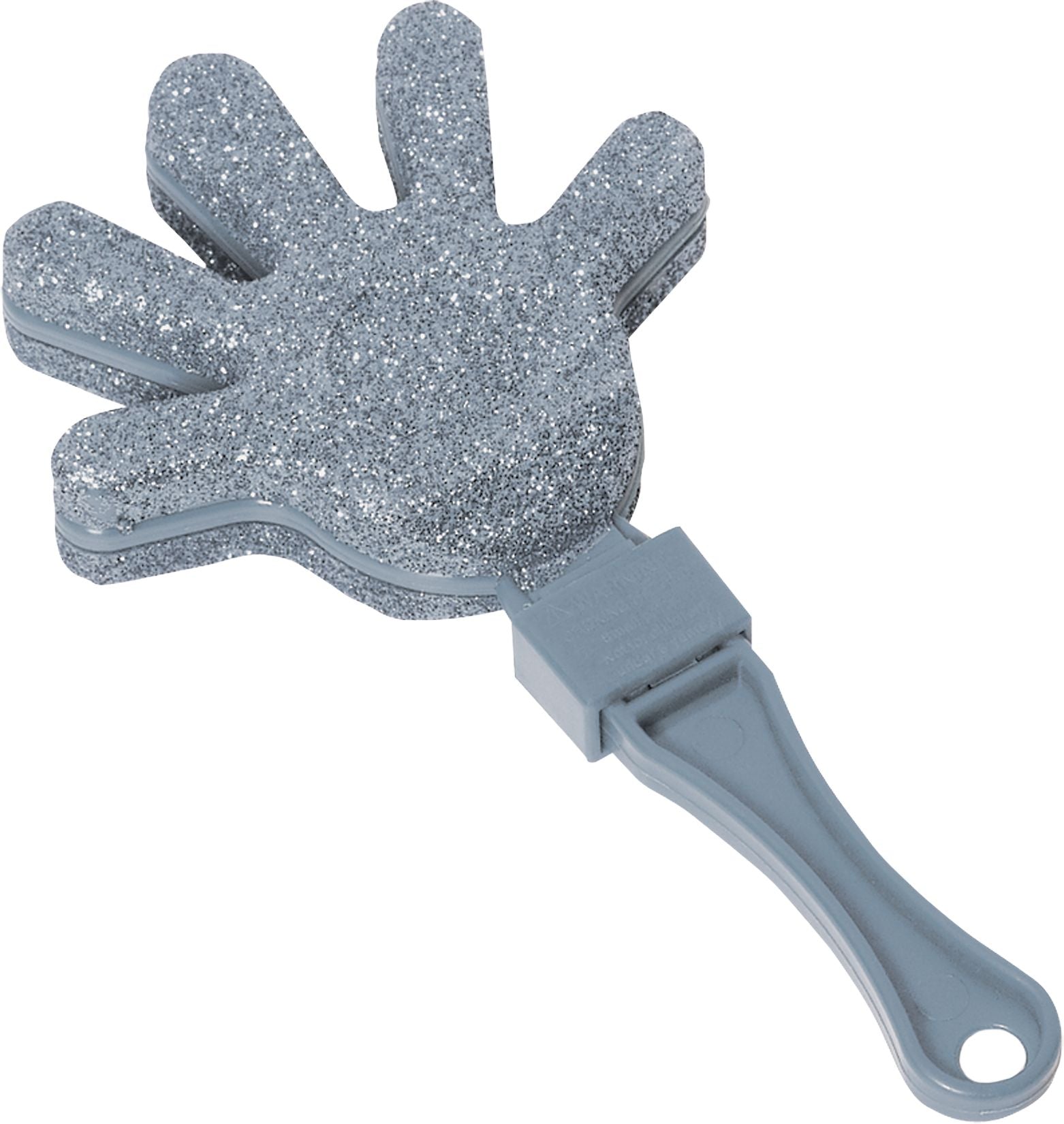 Sparkling Glitter Hand Clapper Noisemakers - 12 Pack for New Year's Eve
