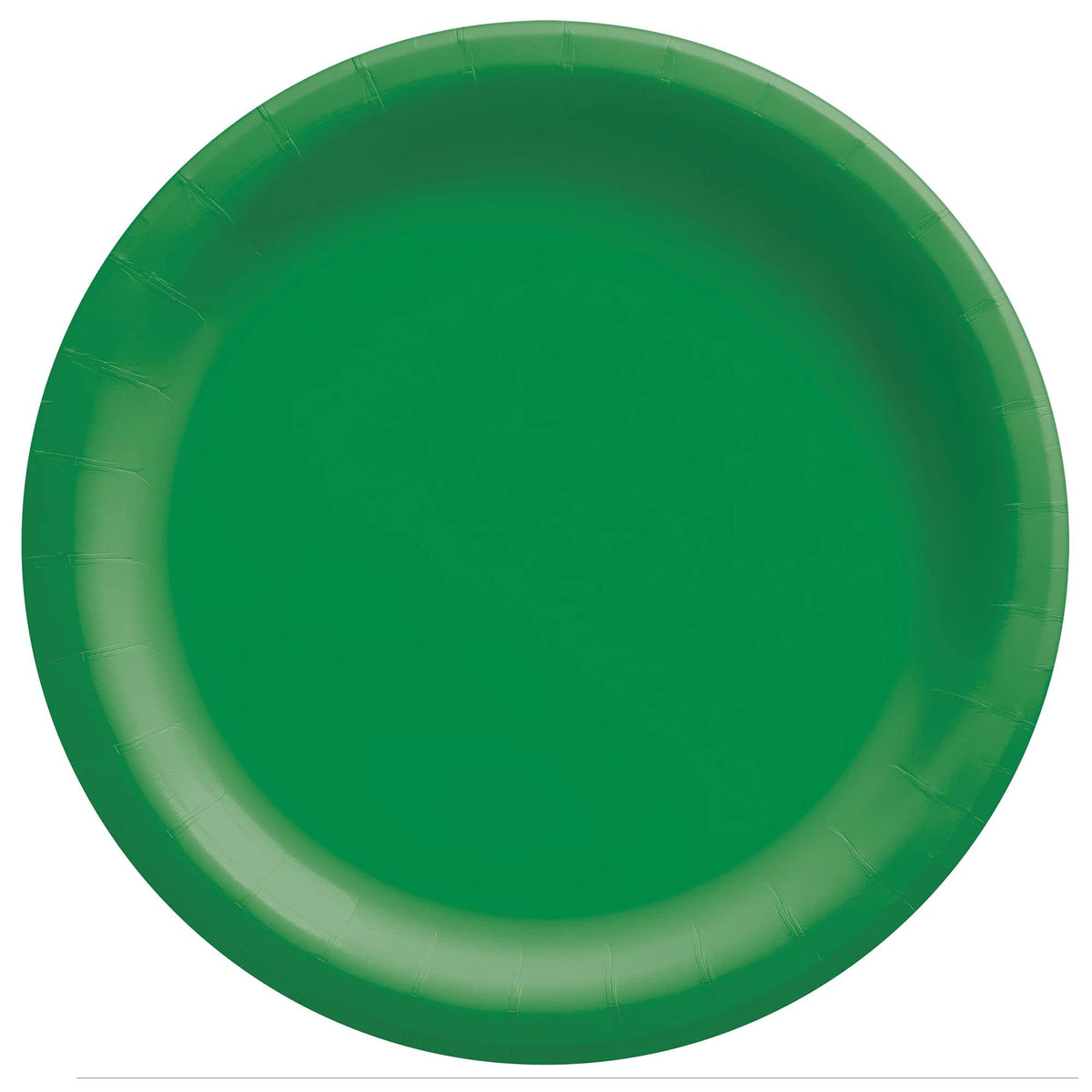 Festive Green 10" Paper Dinner Plates