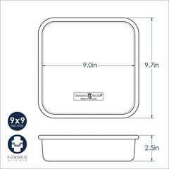 Premium Square Cake Pan for Everyday Baking