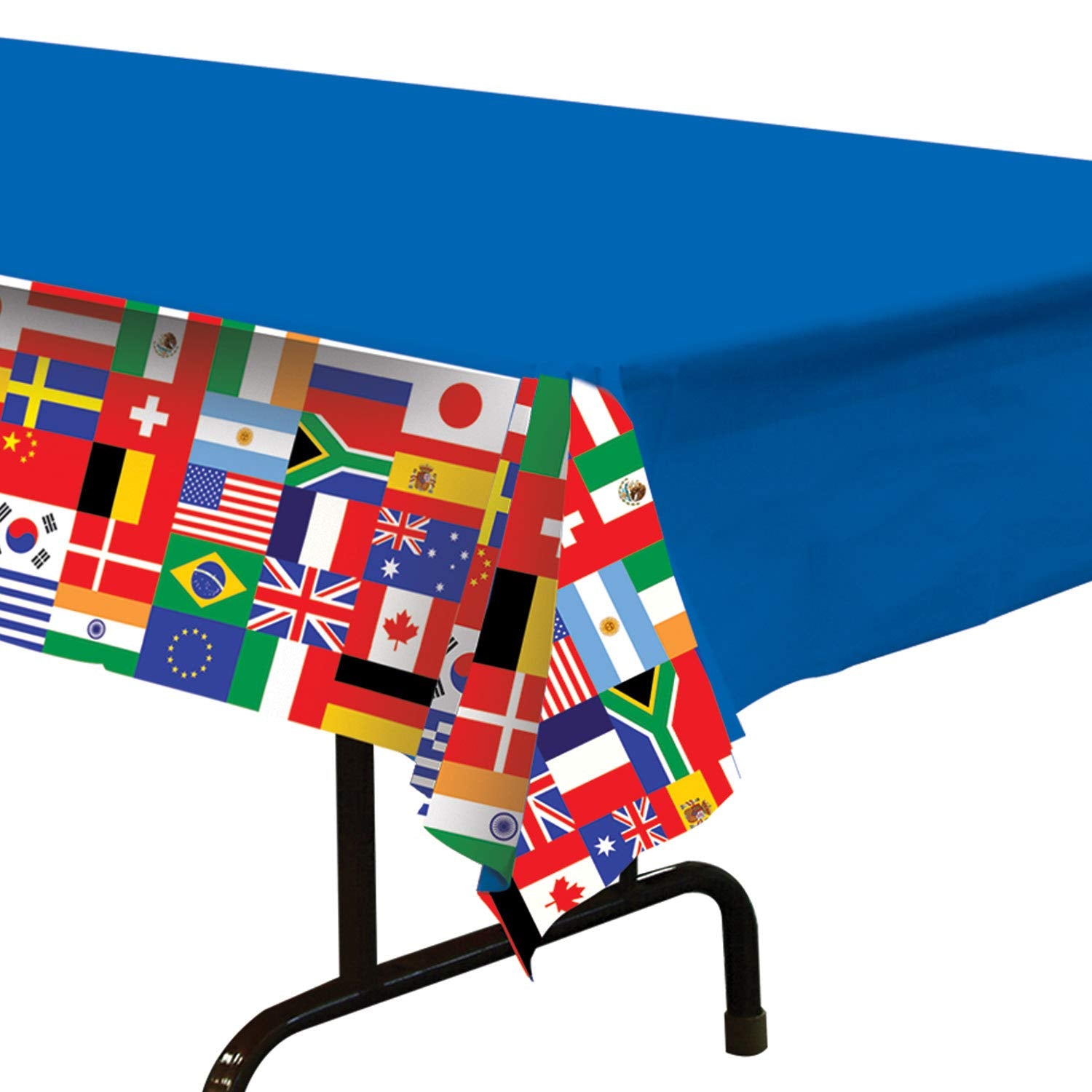 International Flag Table Cover - Perfect for Sports Celebrations