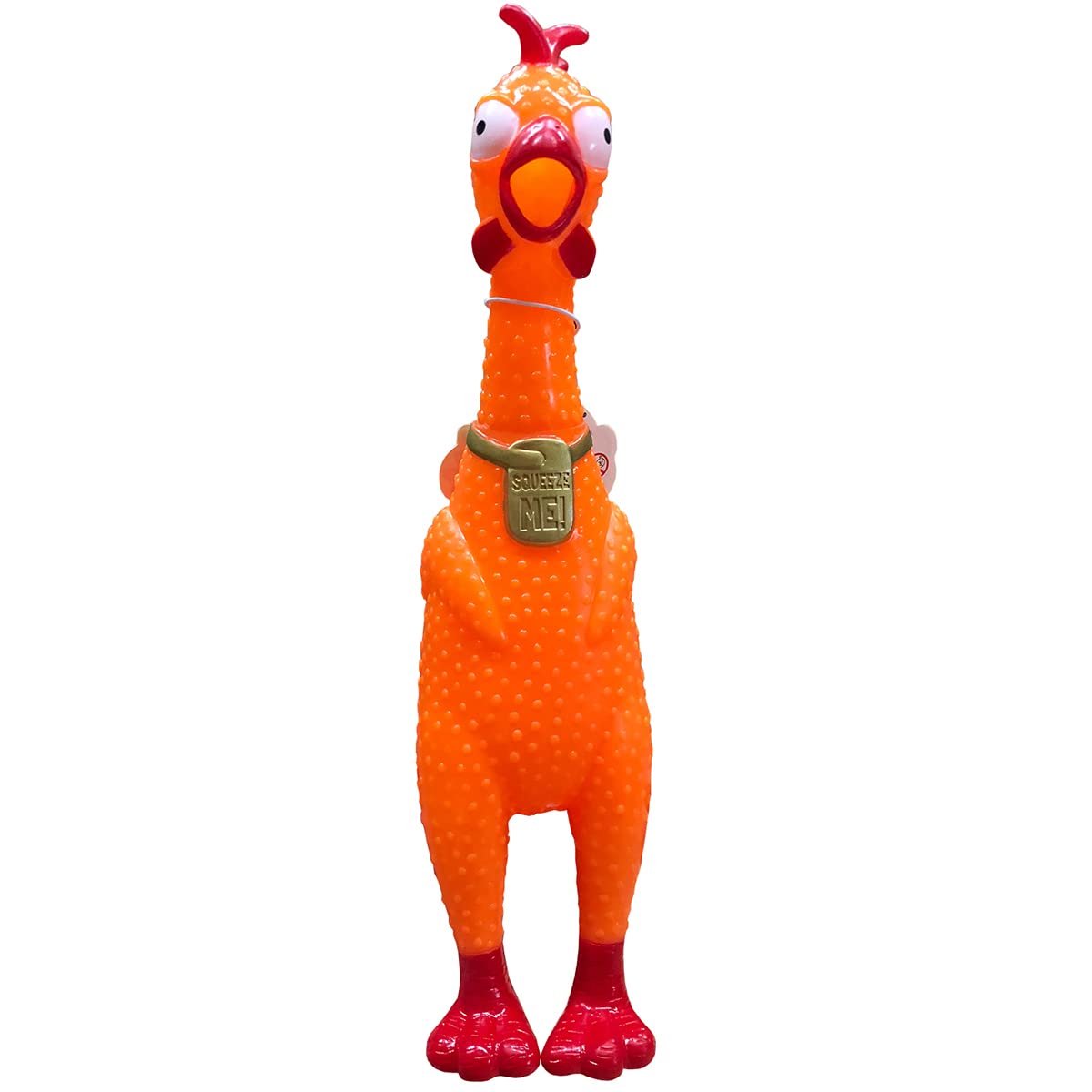 12-Inch Squeeze Me Chicken Toy